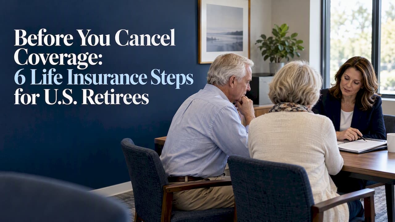 Before You Cancel Coverage: 6 Life Insurance Steps for U.S. Retirees