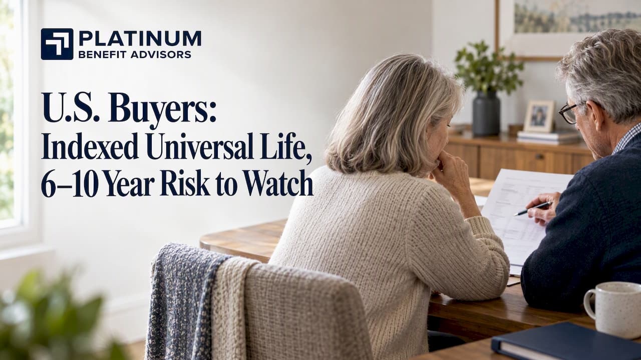 U.S. Buyers: Indexed Universal Life, 6–10 Year Risk to Watch