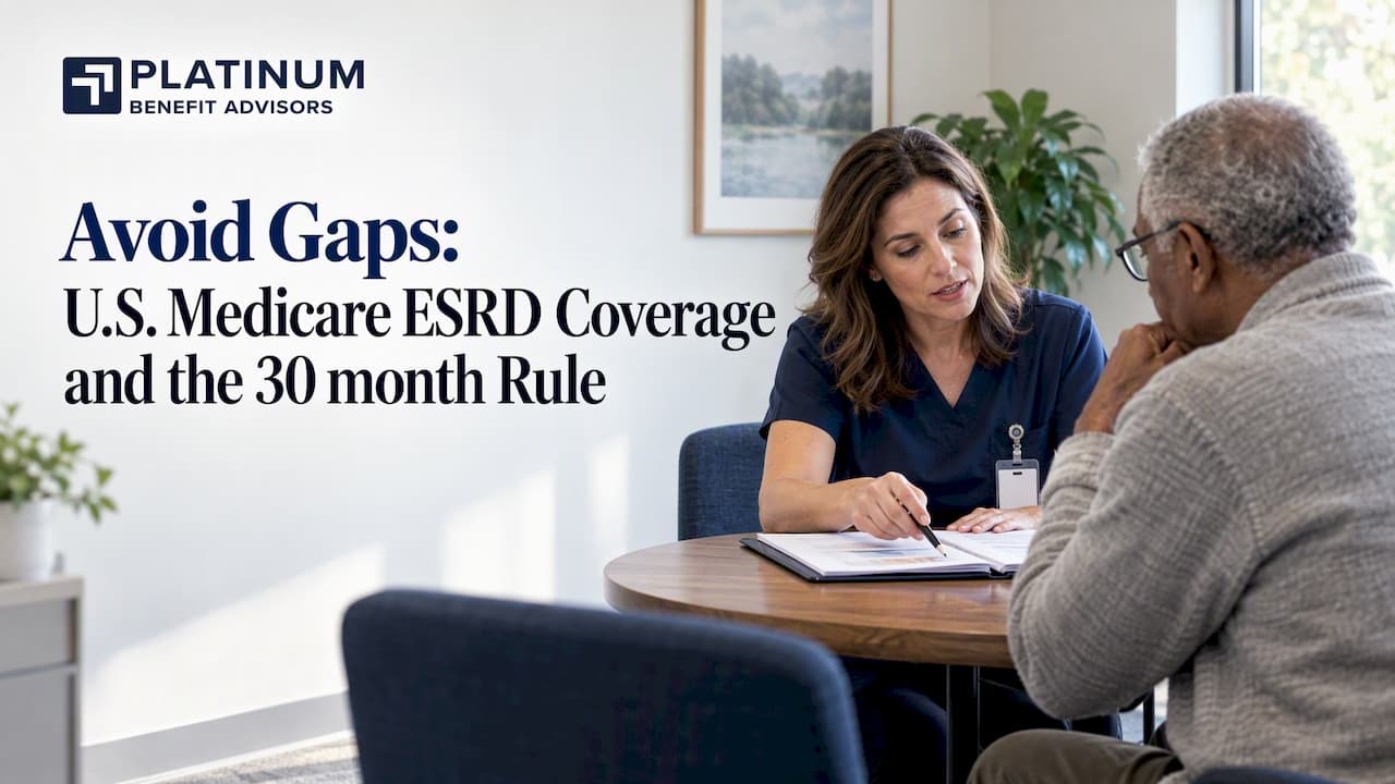 Avoid Gaps: U.S. Medicare ESRD Coverage and the 30 month Rule