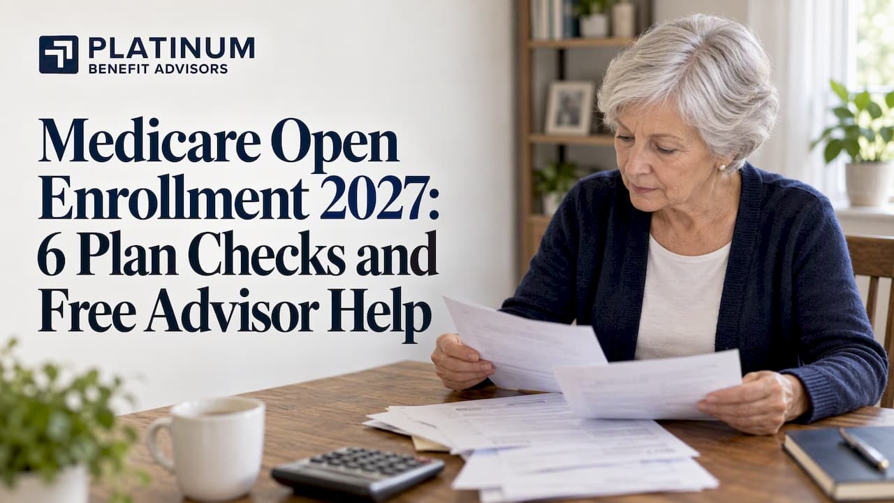 Medicare Open Enrollment 2027: 6 Plan Checks and Free Advisor Help
